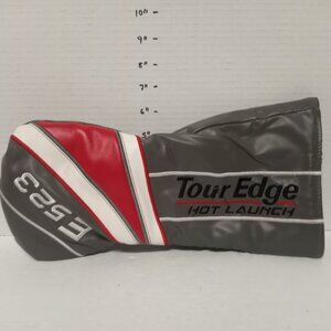 Tour Edge Hot Launch E523 Golf Fairway Wood Club Cover Black Red White Gray
